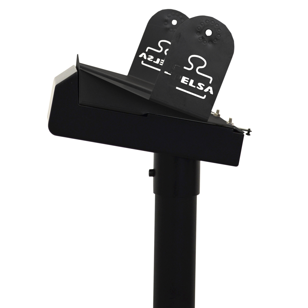 soporte suelo peana de perfil con soporte CT12